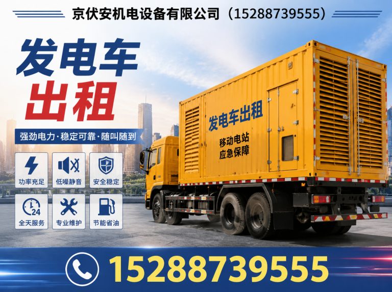 五指山发电车出租展示图